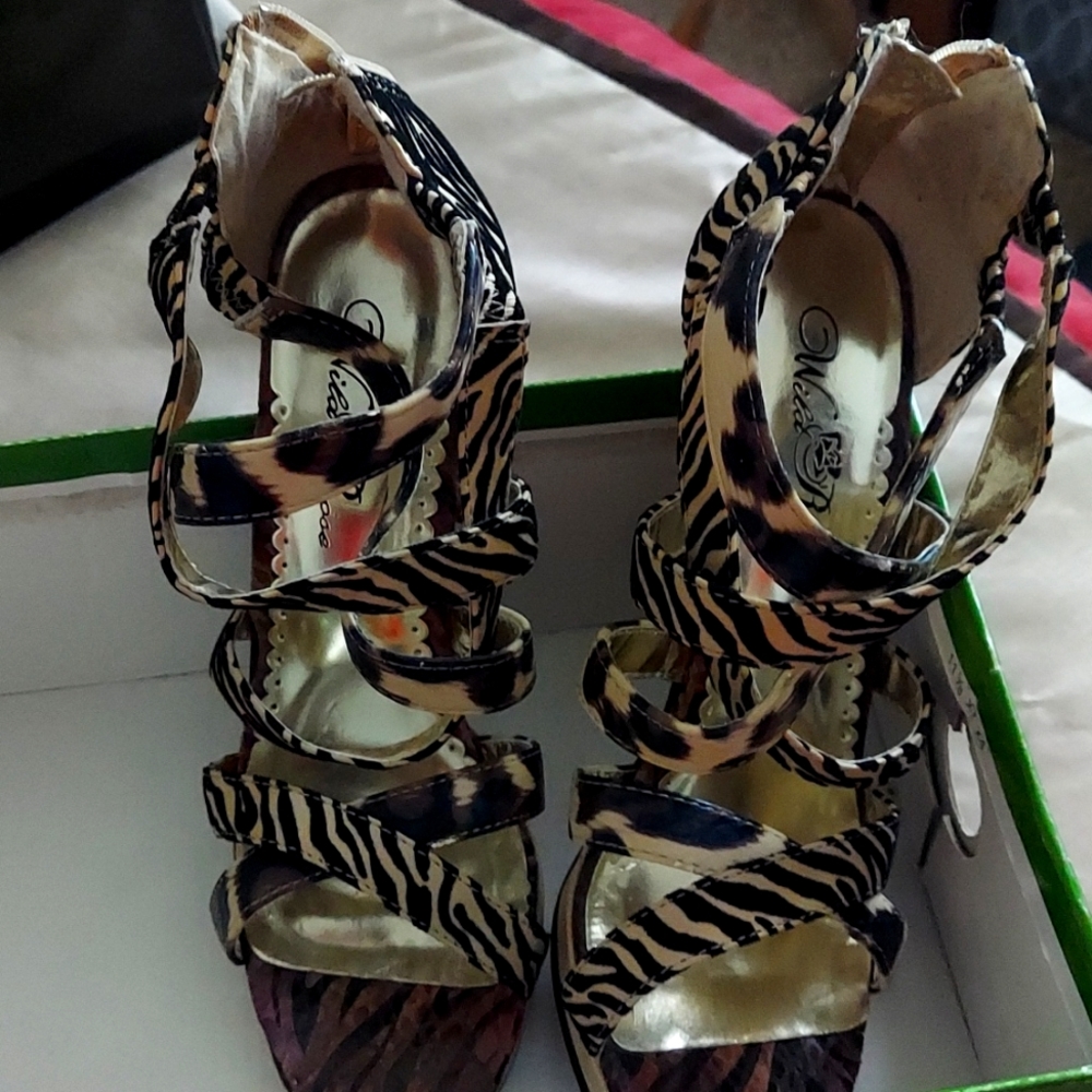 Animal  Print Heels